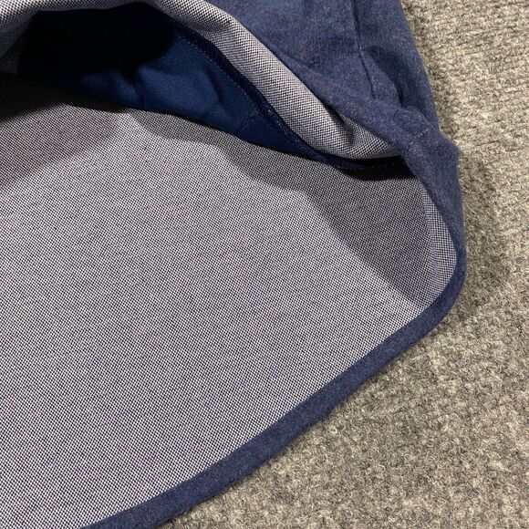 BeachLunchLounge Sally Brushed Knit Shacket Womens X-Large XL Blue Shirt Jacket - Picture 15 of 16